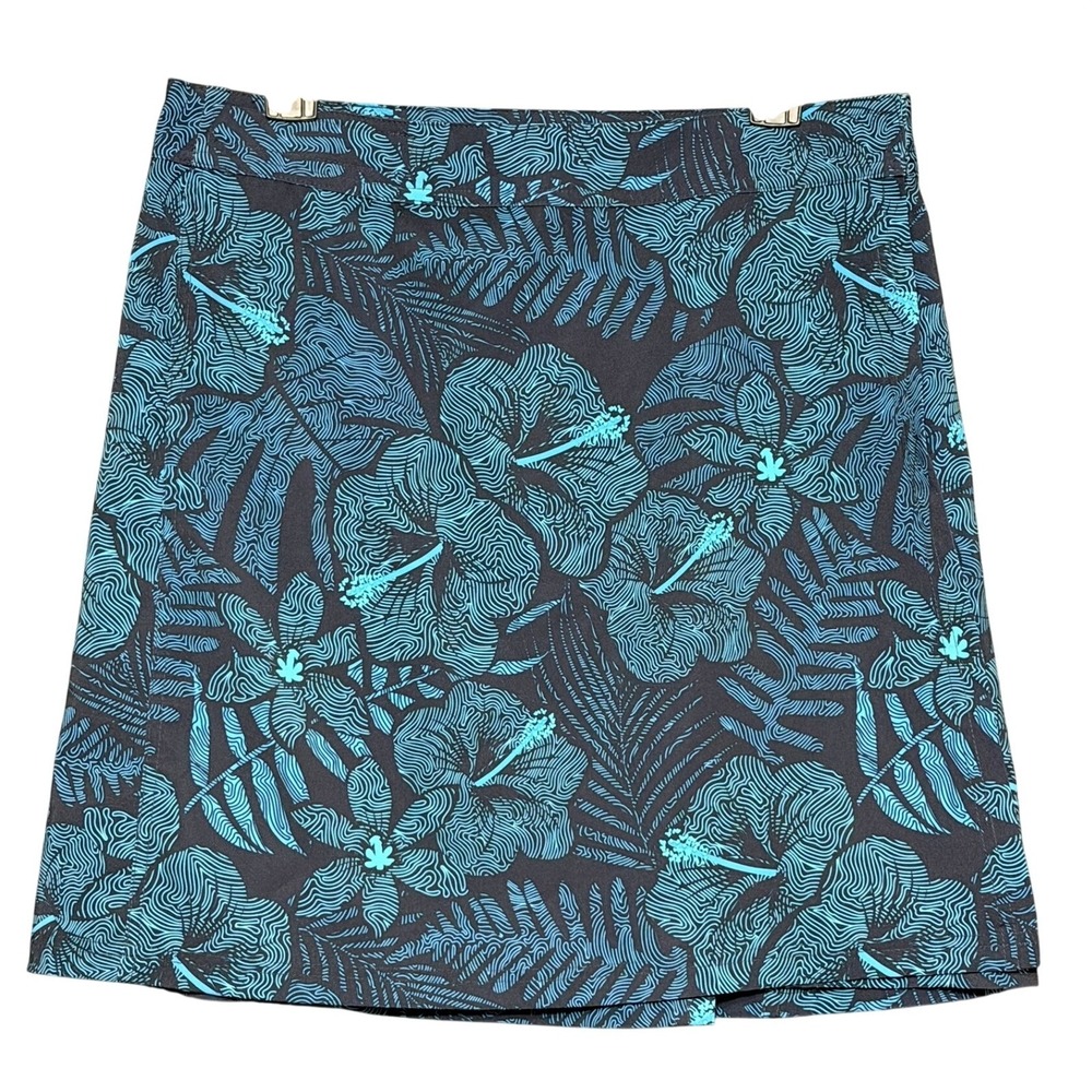 RipSkirt Women Wrap Skirt M Tropical Hibiscus Cover Up Beach Cruise Quick Dry